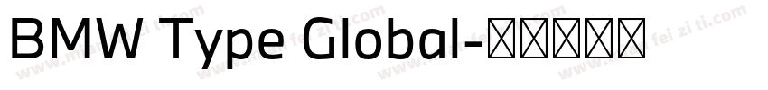 BMW Type Global字体转换